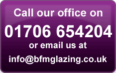 Get in touch with the Glass and Glazing specilaists BFM.